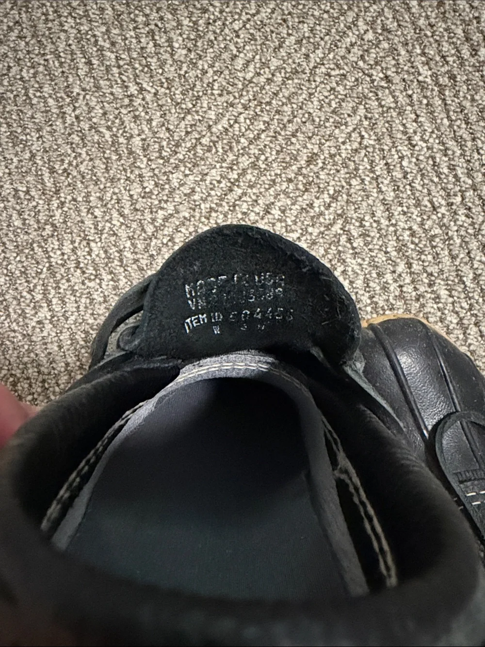 L.L. Bean Black womens Duck Shoes with Gum-Color Sole